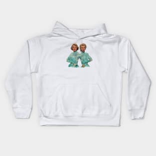 Two Different Faces... (Sisters) Kids Hoodie